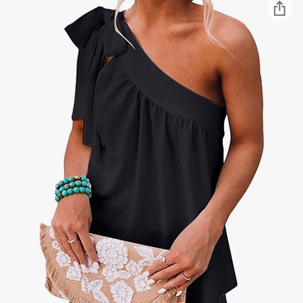 Womens One shoulder top